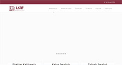 Desktop Screenshot of latifkalip.com